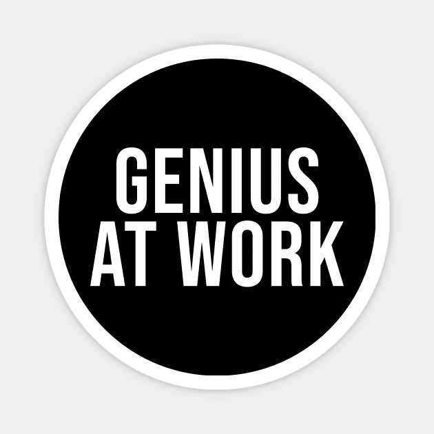 Genius at work Magnet by AsKartongs